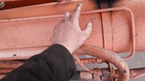 Подключение гидро замка цилиндра подъёма стрелы