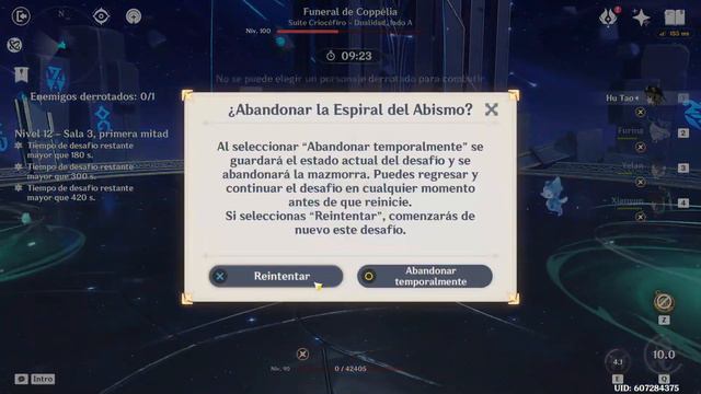 Nuevo Abismo 4.5 - Nivel 12 (9*) C0 Hu Tao descendentes / C0 Raiden carry sobrecargados смотреть онлайн