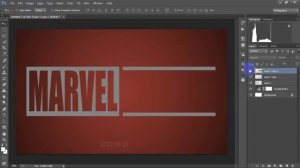 Create Marvel Studios Logo Design In Photoshop CC