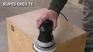 Rupes ER03 TE sander testing