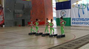 Команда г. Туймазы. Степ аэробика петит 5-7 лет