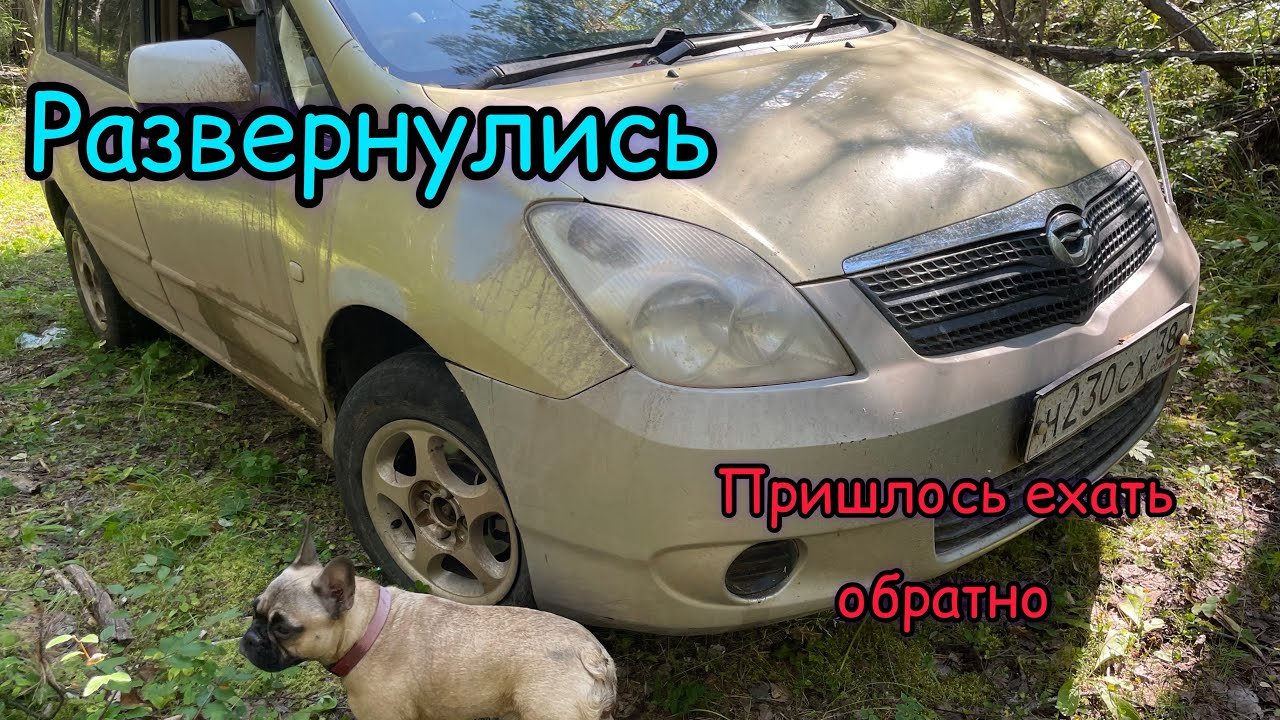 Развернулись Пришлось ехать обратно #car #offroad