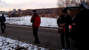 Охрана гостиницы Шератон прогоняет журналистов от игроков сборной