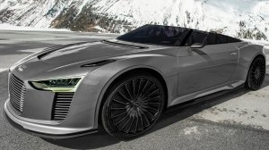 Audi e-tron Spyder TDI - Wild Sports Car With Diesel Hybrid Drive