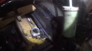 ЭКСКАВАТОР-ПОГРУЗЧИК ЗАМЕНА МАСЛА В ТОРМОЗНОМ БАЧКЕ!!!