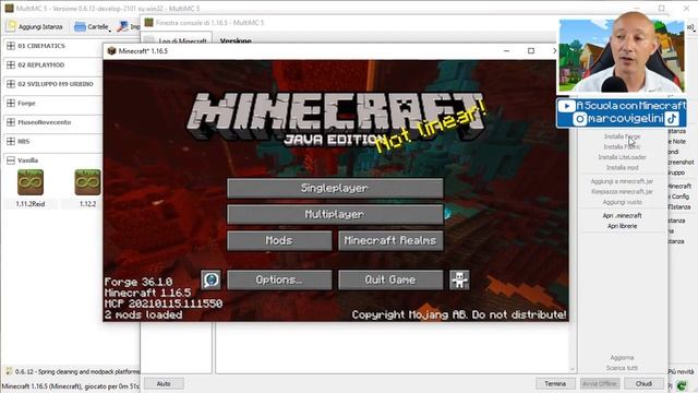 COME METTERE LE MOD SU MINECRAFT JAVA EDITION E COME INSTALLARE LE MOD CON FORGE