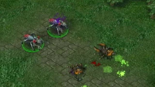 Warcraft Vs Starcraft Mod -- Roaches Vs Crypt Fiends