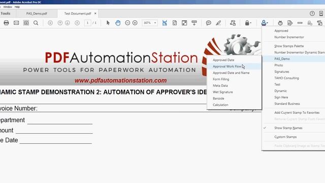 Dynamic Stamp That Embeds Computer Login Name смотреть онлайн