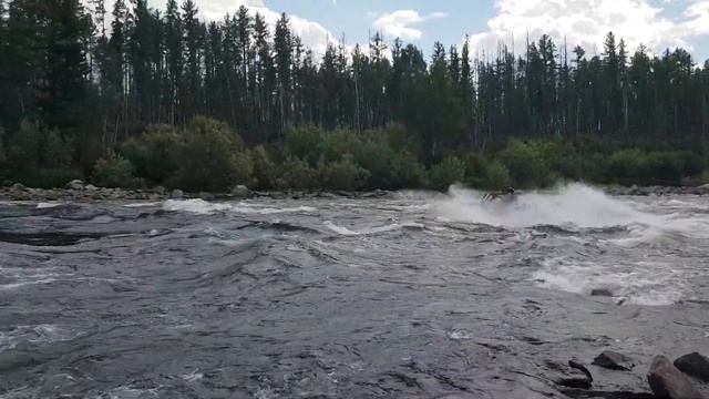 катер R.РАДУГА на р.КАА-ХЕМ р.КАА-ХЕМ на водометном катере смотреть онлайн