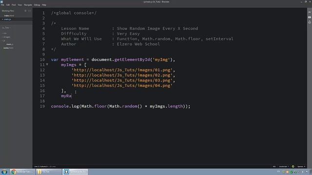 Javascript Arabic Tutorials - Show Random Image Every X Seconds смотреть онлайн