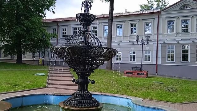 Витебск. Фонтан на ул. Суворова. смотреть онлайн