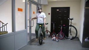 Как научиться кататься на уницикле? часть 2