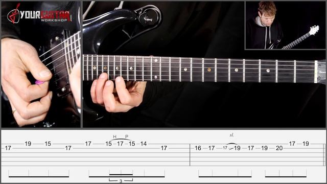 How To Play Master Of Puppets Guitar Lesson #5 Interlude & Solo James Hetfield смотреть онлайн