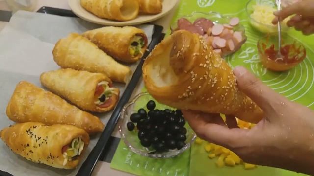 ПИЦЦА В КУЛЁЧКЕ  СУПЕР РЕЦЕПТ! Очень Вкусно,Красиво,Оригинально!!