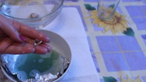 Как почистить золото и серебро .