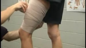 Компрессионная повязка на бедро