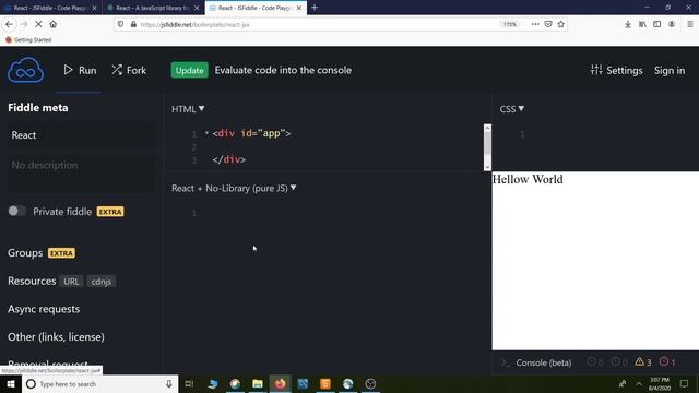 ? React JS tutorial - 1 | React JS 2020