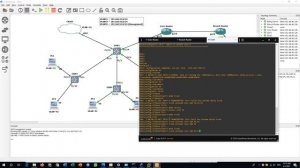 Exercise on VLAN and Routing configuration on GNS3 Eng