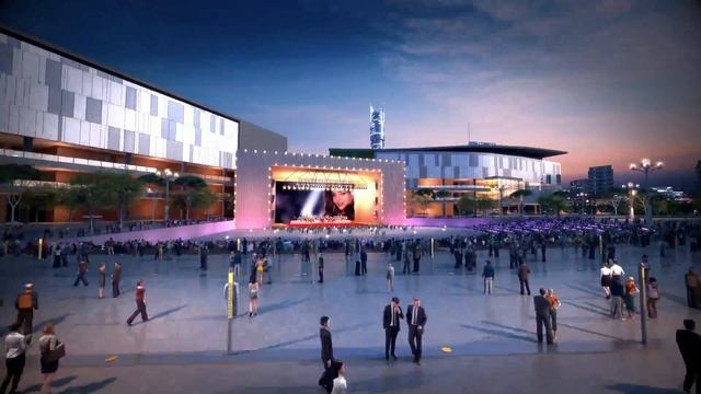 SmartCity Korea Master Plan 3D Animation смотреть онлайн