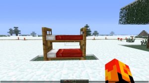 Как сделать двухярусную кровать в Minecraft
