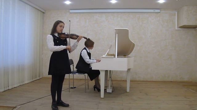 Замчевская Алисия 12 лет  Дж. Верачини, "Ларго" смотреть онлайн