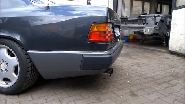 Mercedes W124 Coupe 3.0 24V Magnaflow exhaust смотреть онлайн