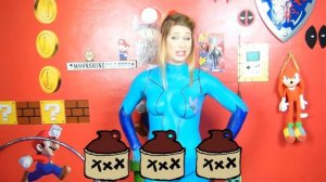 Zero Suit Samus Body Paint cosplay! Aran Metroid Prime 2 The Other M Mission Cosplay Episode 11