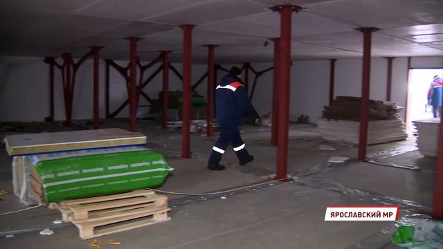 В Красный Ткачах идет строительство первого крытого спортивного объекта смотреть онлайн