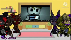 FNaF 4 reacts to "I got no time "