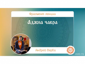 Аджна чакра. Андрей Верба
