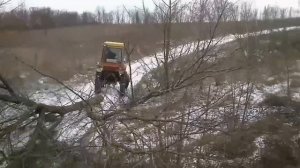 Заготовка дров ☆ Владимирец Т-25 and Expert GS4500 в помощь