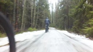 Электрофэтбайк OxyVolt FAT Puma 24 Double 2 (AWD 1000W 48V13Ah)