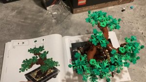 Lego Bonsai Tree 10281 Unboxing Part 3