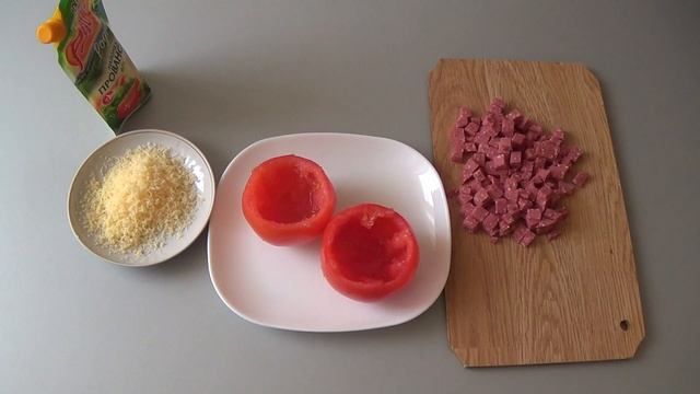 Фаршированные помидоры в микроволновке за 3 - 4 минуты смотреть онлайн