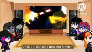Rainimator friends react to "War of Change" - A Minecraft Music Video Part 3