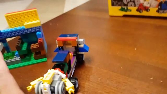 Обзор на самоделки из Lego classic смотреть онлайн