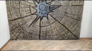 Декор - имитация спила дерева