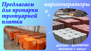 Парогенератор для ЖБИ производства