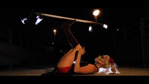 Messsmerizing Halloween Fire Dragon Staff! | Grace Good in 4K!