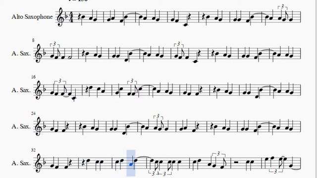 Alto Sax Sheet Music: How to play Cadmium by Pinegrove смотреть онлайн