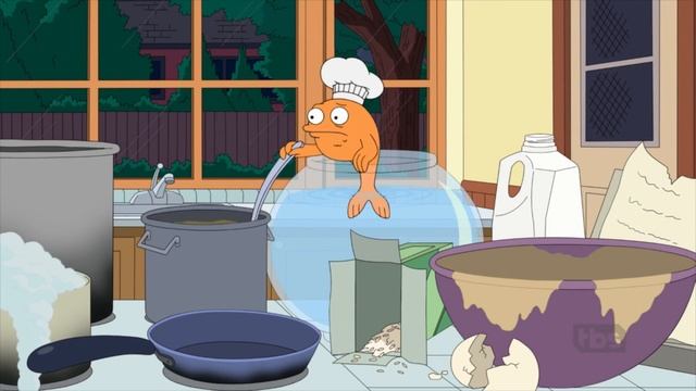 Когда ты остался один дома и пытаешься приготовить себе еду | Американский папаша смотреть онлайн