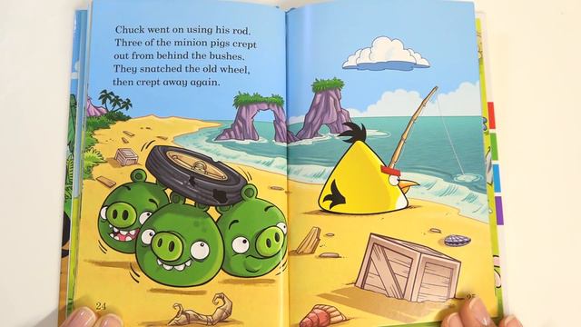 Angry Birds Movie Book Cheer up Chuck on kids channel Play Tube TV смотреть онлайн