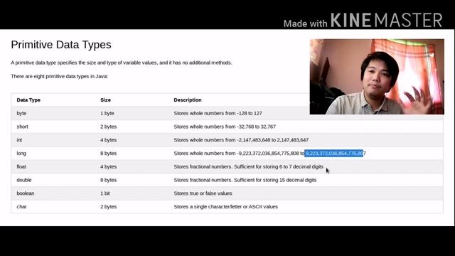 JAVLOG #6 - JAVA Primitive Data Types смотреть онлайн