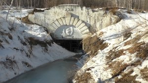 Хакасия. Туимский провал зимой