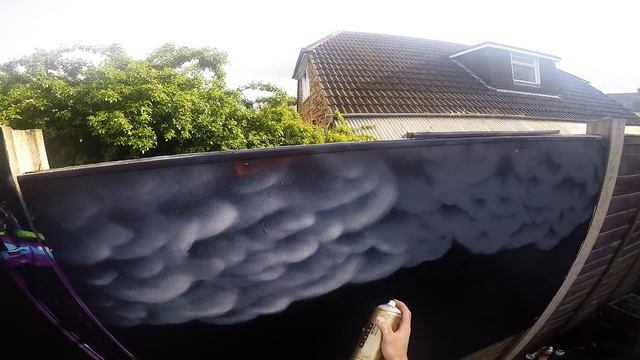 How to Paint Storm Clouds | Graffiti Tutorial смотреть онлайн