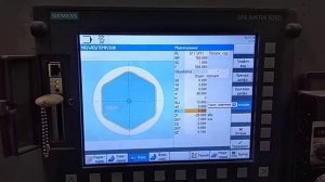 Sinumerik 828D. Фрезерование шестигранной цапфы.