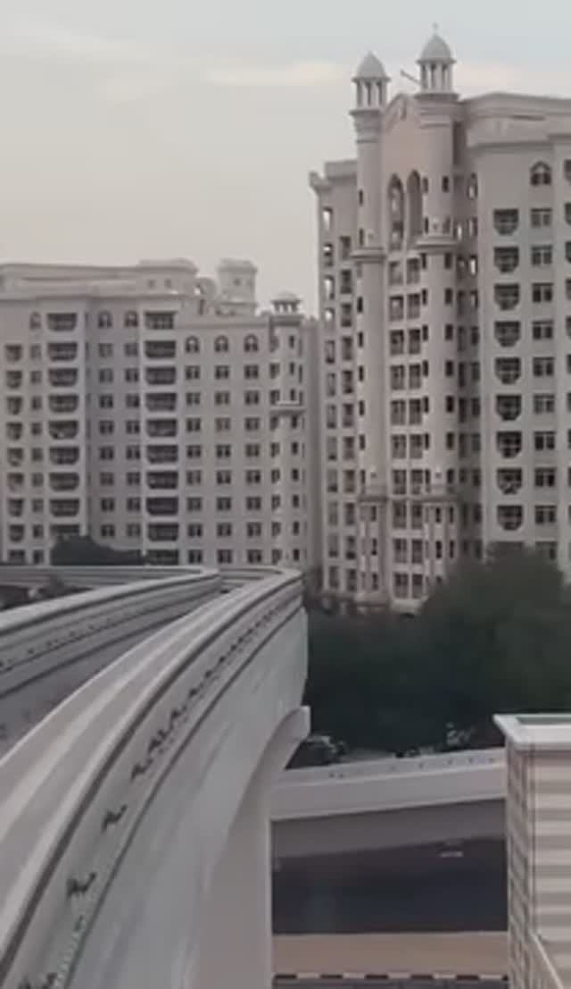 Monorail ride/ Прогулка на монорельсе 🚉❤️