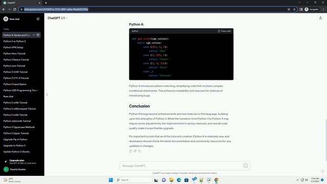 python 3 vs 4
