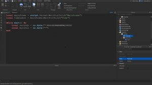 How to make a timer that shows real-life time in Roblox Studio
