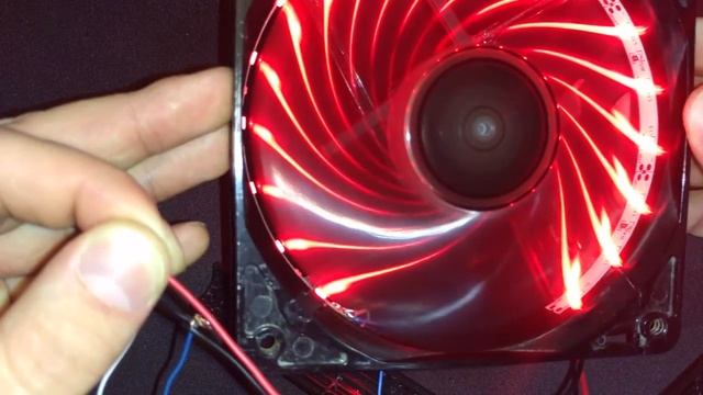 Антиломастер. Делаем вентилятор с подсветкой для моддинга пк. смотреть онлайн